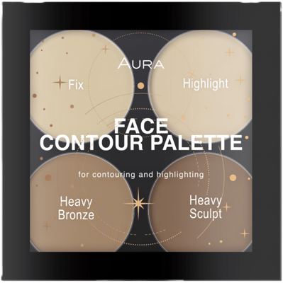 Aura paleta za konturiranje Dark