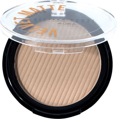 Aura kompaktni puder Velvet Matte 312