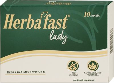 Herbafast Lady 10 kapsula