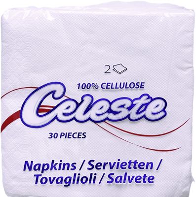 Celeste ubrusi bijeli 30 kom