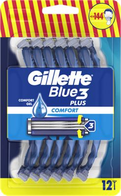 GILLETTE BRITVICE JED.BLUE3 12KOM*