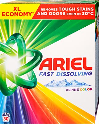 Ariel 50pr./2.75 kg Color OS