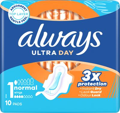 ALWAYS ULT.NORMAL+SRP 10