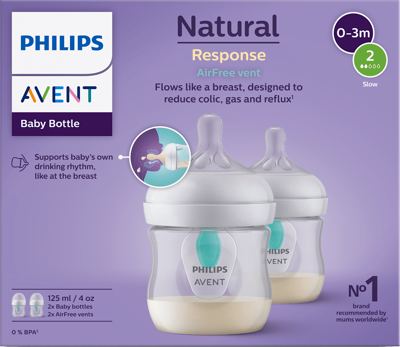 Avent set bočica AFv. 125 ml 2 kom. OS
