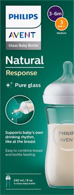 Avent bočica staklo Natural 240ml