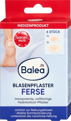Balea flasteri za žuljeve za pete 6 kom.