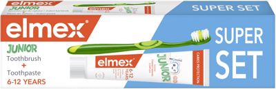 elmex zub.pasta + zub.četk. Junior 1 kom