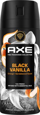 Axe deo sprej Black Vanilla 150 ml
