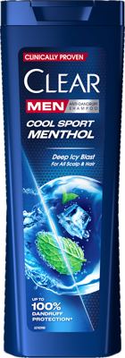 Clear Men šampon Cool Sp. Menthol 360 ml