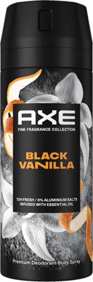 Axe deo sprej Black Vanilla 150 ml