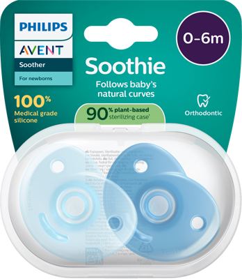 Avent Soothie duda var. 0-6 M 2 kom.