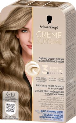 Creme Supreme 8-16 pepeljasto plava
