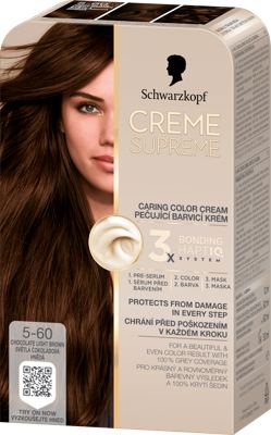 Creme Supreme 5-60 čokoladno smeđa