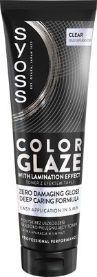 Syoss Color Glaze toner transp. 130 ml