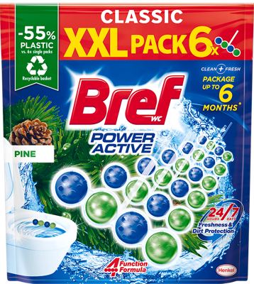 Bref Power Aktiv 6x50 g Pine