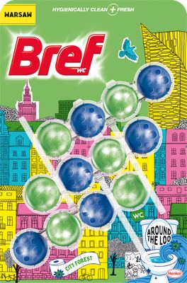 Bref Around the Loo Warsaw 3x50 g