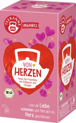 TEEKANNE eko čaj von Herzen 20x2 g, 40 g
