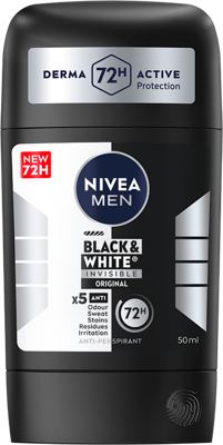 N-NIVEA DEO ROLL ON 50ML M BLACK i WHITE POWER STICK 50ML