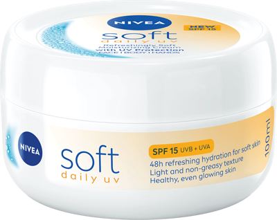 Nivea soft krema SPF 15 100 ml