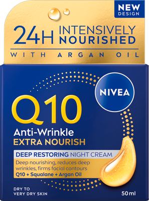 Nivea Noćna krema za lice Q10,50 ml