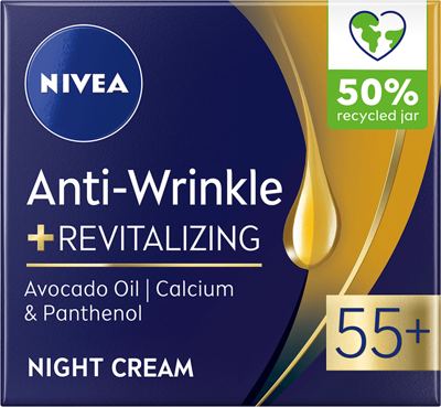 KREMA PROTIV BORA+REV.NIVEA 55+ NOĆNA 50 ML BEIERSDORF