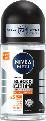 Nivea roll on black&wh.ultimate m. 50ml