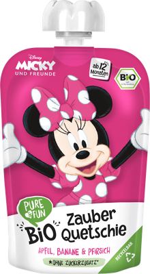PURE&FUN voćni pire Minnie 100 g T