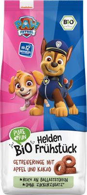PURE&FUN žit.kolutići jabuka/kakao 125 g