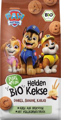 PURE&FUN keks pir/banana/kakao 125 g T