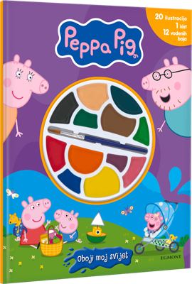 Peppa Pig Oboji moj svijet,1 kom.
