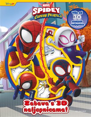 Spidey Zabava s 3D naljepnicama,1 kom.