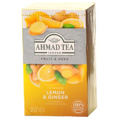 ČAJ LIMUN&ĐUMBIR AHMAD 40G