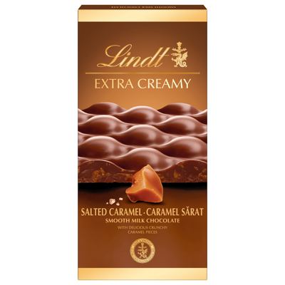 ČOK LINDT 80G CREAMY MILK KARAMEL -17/1-