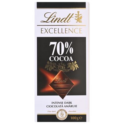 N-ČOK LINDT 100G EXC DARK 70% COCOA