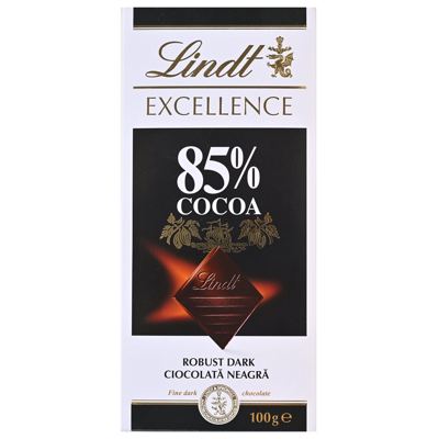 ČOKOLADA TAMNA 85% 100 g LINDT
