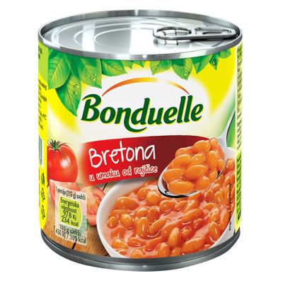 BONDUELLE BIJELI GRAH S RAJČ.400g