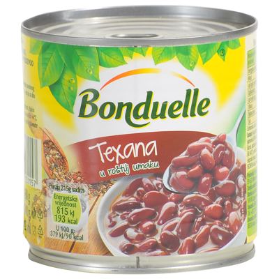 PASULJ CRVENI U SOSU OD ROŠTILJA 400G BONDUELLE