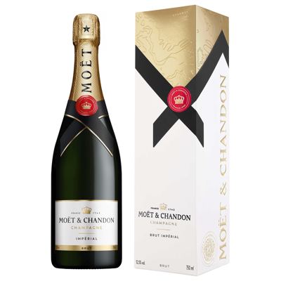 MOET & CHANDON IMPERIAL 0.75L GIFT BOX (6)