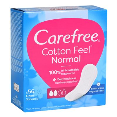 ULOŠCI DNEVNI COTTON FRESH 56KOM CAREFREE J&J
