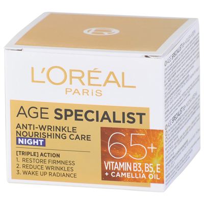 KR.ZA LICE 50 ml NOĆNA AGE 65+ L'OREAL