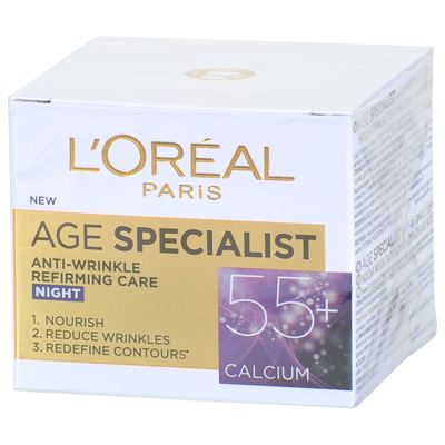 KR.ZA LICE 50 ml NOĆNA AGE 55+ L'OREAL