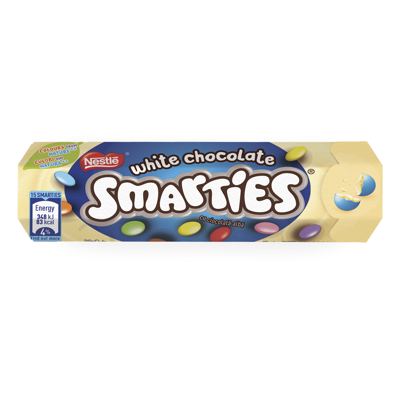SMARTIES WHITE HEXATUBE 34G