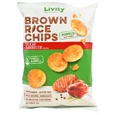 B.YOND ČIPS OD RIŽE BARB.TEXAS 60g