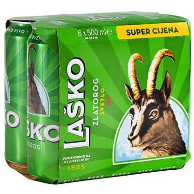PIVO LAŠKO 6X0,5L LIM.