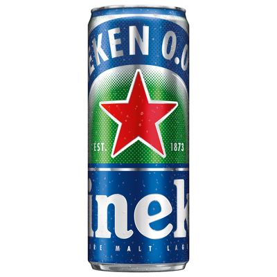 HEINEKEN 0,0% LIMENKA TRAY 0,33L