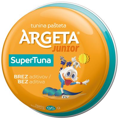 PAŠTETA OD TUNE SUPER JUNIOR ARGETA 95G