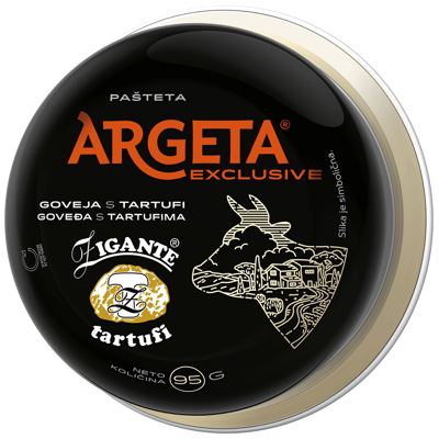 PAŠTETA GOVEĐA S TARTUFIMA 95g ARGETA