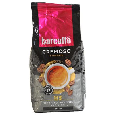 KAVA ZRNO BARCAFFE CREMOSO 500 G