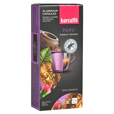 BARCAFFE PERU KAPSULE 55GR ALU