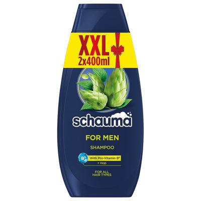 Schauma Šampon For Men 2x400ml XXL